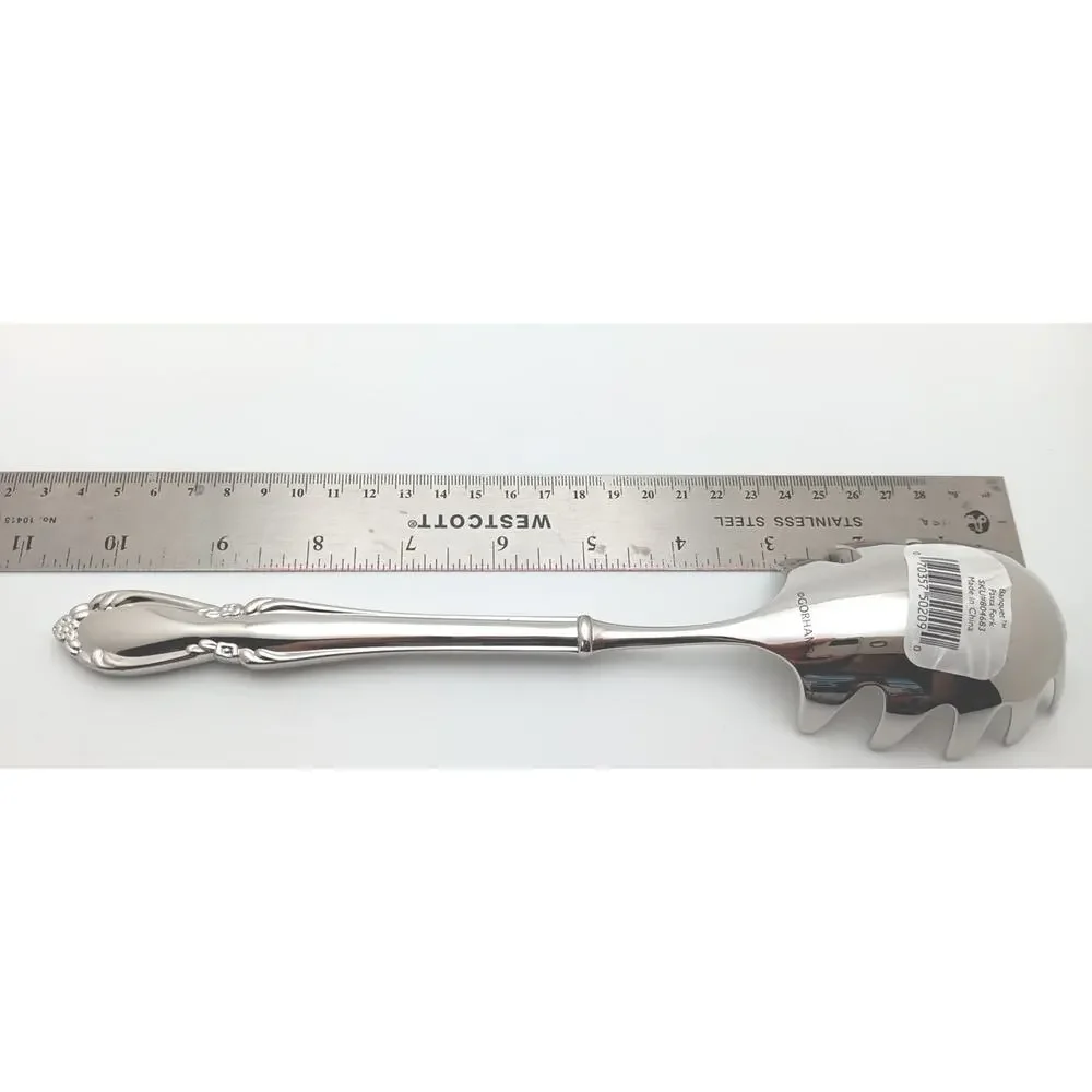 Gorham Banquet Pasta Fork New Metal Flatware Glossy NEW In Box!